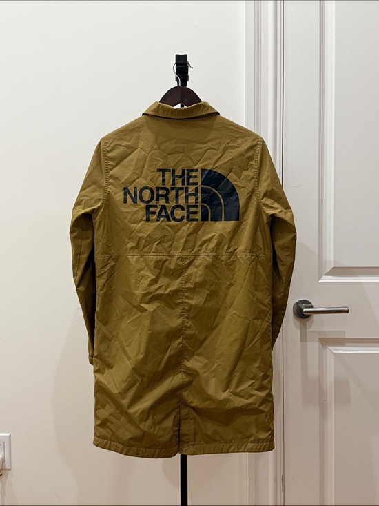 The North Face Jackets & Blazers - The North Face Windwall Logo Brown Trench Coat